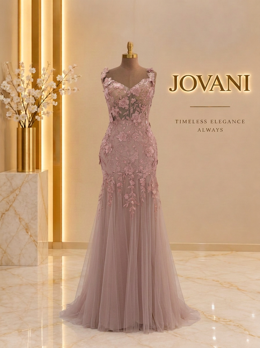 Blush Floral Mermaid